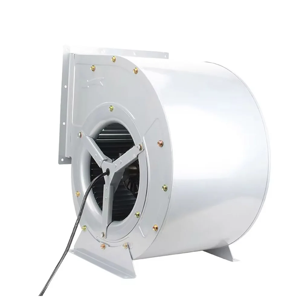 For 400mm High Pressure Anticorrosion Duct Fan Industrial Exhaust Dual-Inlet Centrifugal Fan 15,000 M/h for Workshop Ventilation
