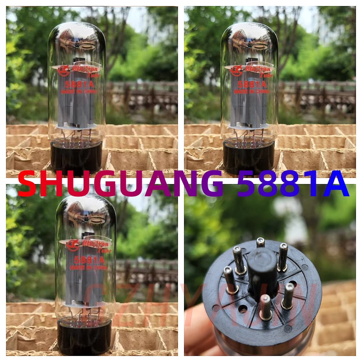 Brand New Shuguang 5881A Vacuum tube amplifier Can replace 6P3P/6L6/KT66/6L6GC/KT88/5881/EL34 Audio amplifier accessories