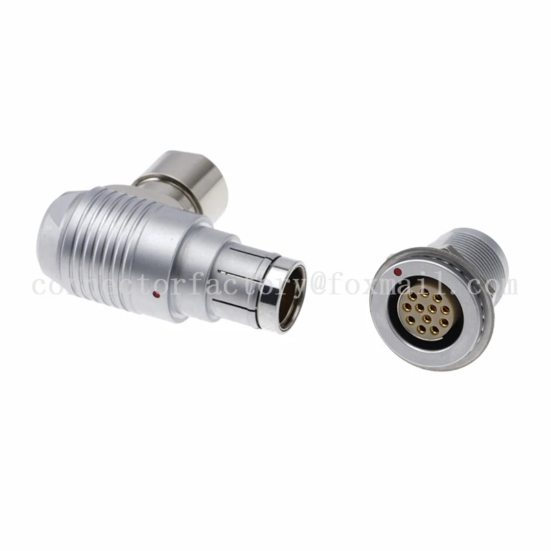 Imagem -05 - Fischer-conector do Soquete de Vácuo Push-pull Plugue de Travamento Automático Impermeável Vácuo Ip68 105f 3f 10 Pin 12 15 16 18 24 27 40