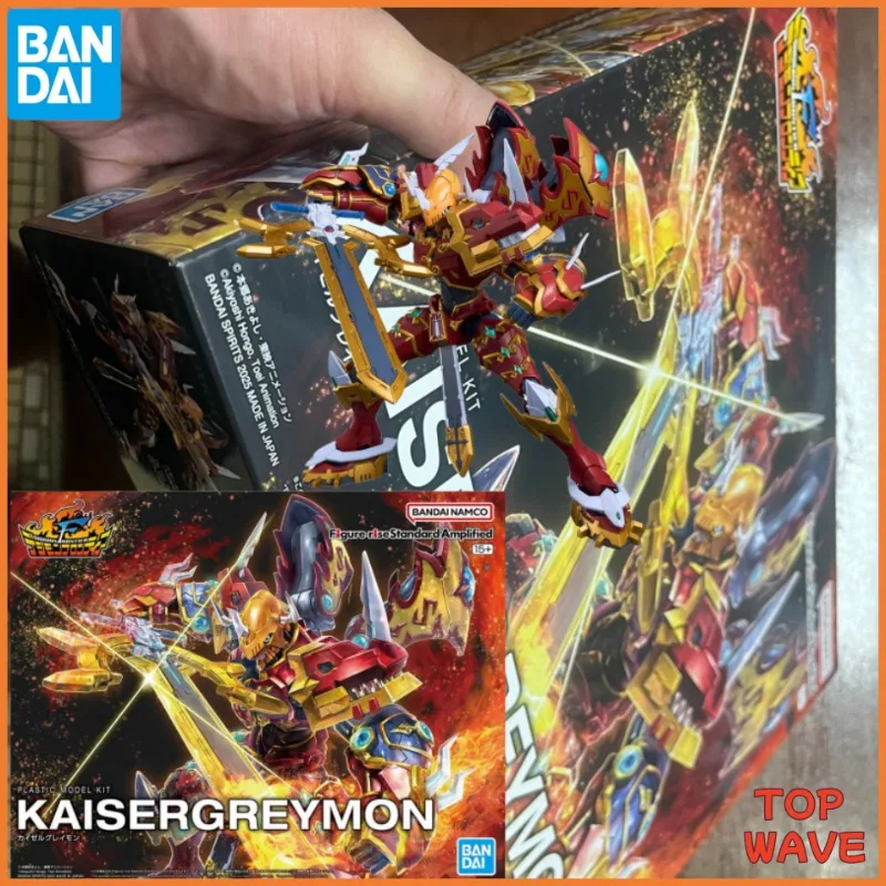 

Новинка в наличии Bandai, оригинальная фигурка Digimon Adventure, аниме, стандартная FRS KAISERGREYMON, экшн-фигурка в сборе, игрушки, подарки