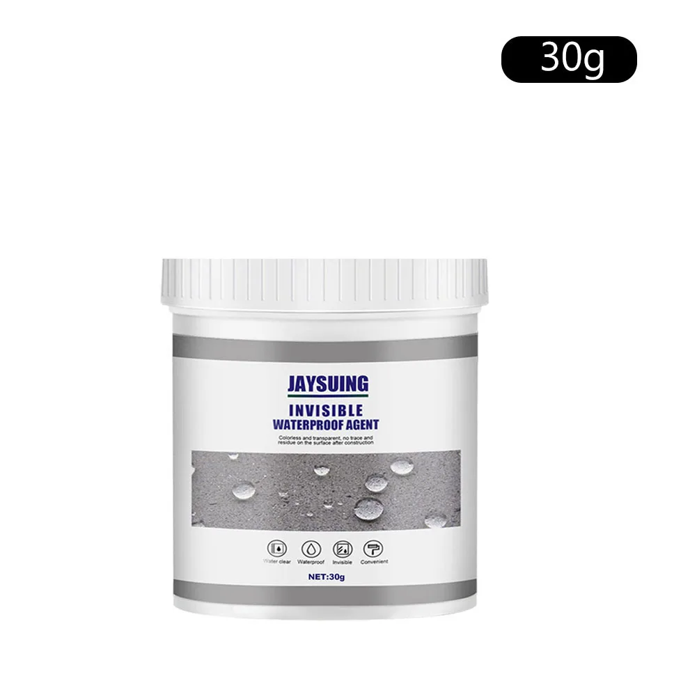 1/2 قطعة وكيل مقاوم للماء شفافة مكافحة تسرب طلاء تسرب جدار قوي تسرب إصلاح الغراء السد سقف إصلاح كسر وكيل أداة