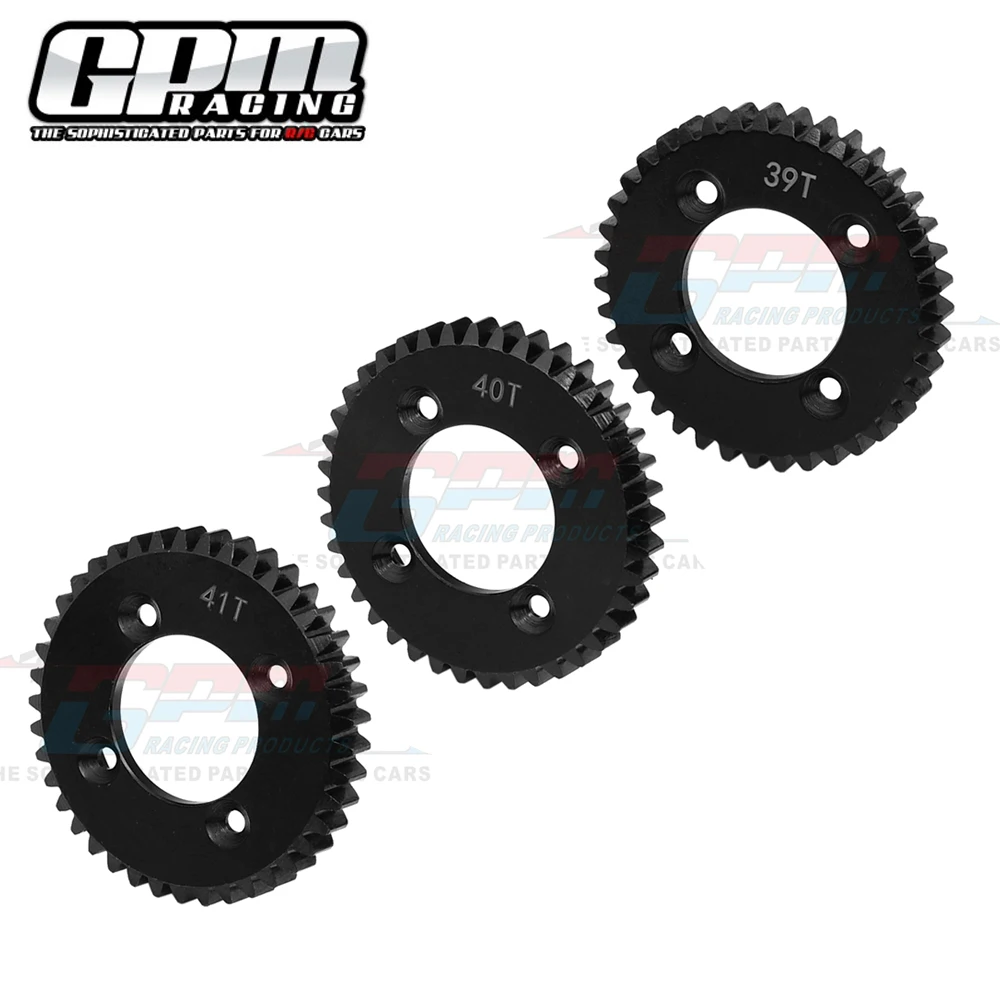 

GPM для LOSI 1/10 Lasernut U4 Tenacity DB TT Pro, обновленные детали, аксессуары, металлическая сталь, 40T 41T, цилиндрическая шестерня, основная шестерня LOS 232025