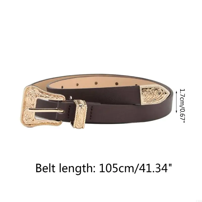 P88B CEINTURE COWGIRLES FEMANS CEINTRALLE VINTAGE BELOR CEINTURE CEINTURE COWBOY BOUCLE BOURNE