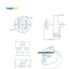 진공 청소기 교체 액세서리, 230V 1200W 흡입 모터, KARCHER BV5 T12/1 T15 T17 T10 6