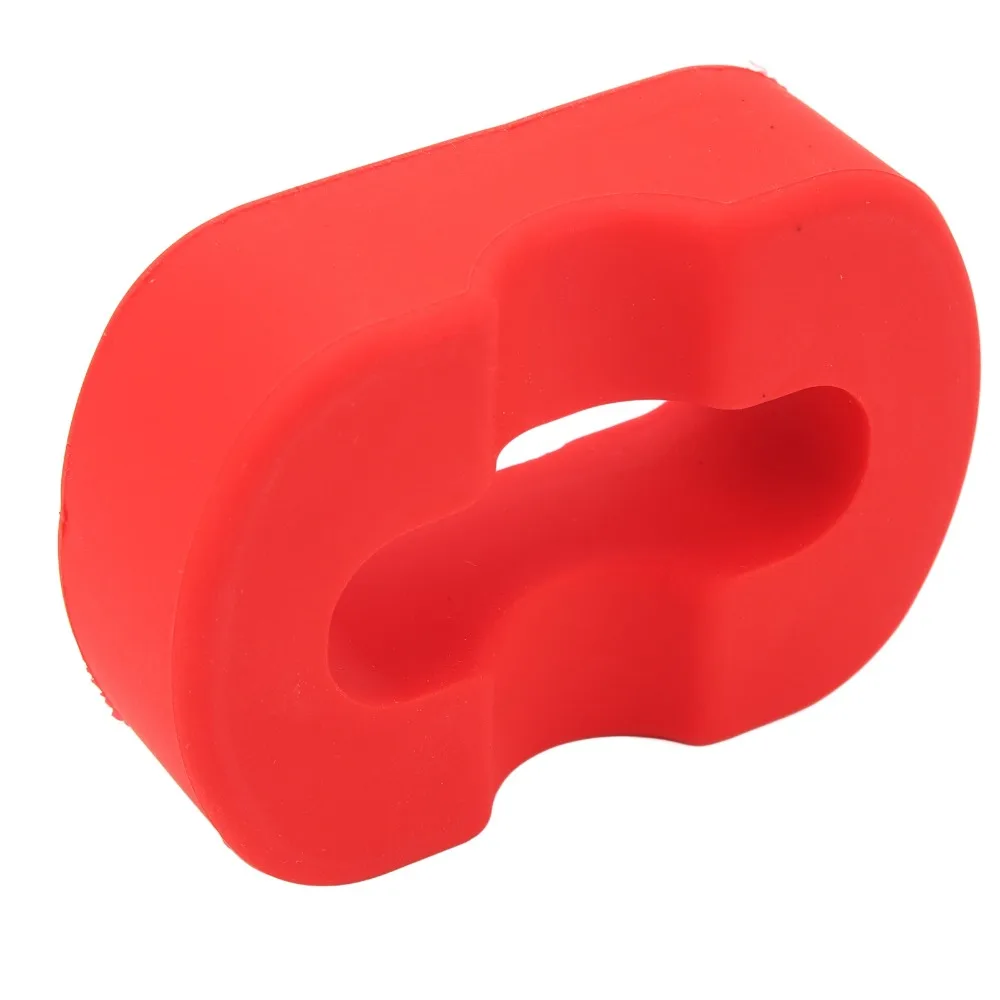Reliable Red Hook Winch Hook Rubber Block High Toughness 9500 Lbs and Up Rubber Block Hook Isolator Offroad Equipment