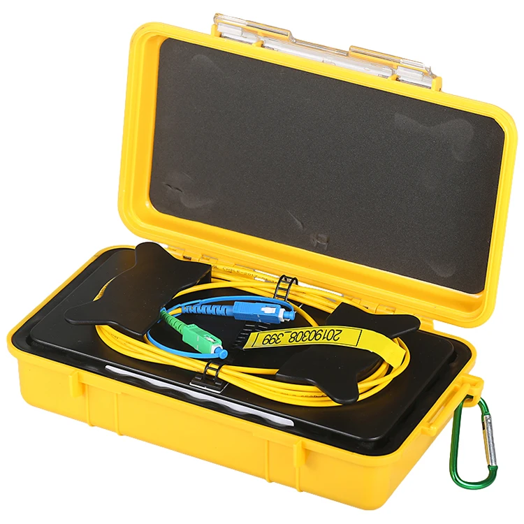 

Good Quality 500M 1KM 2KM SC/UPC-SC/APC Fiber tester SM Fiber optic OTDR launch cable box