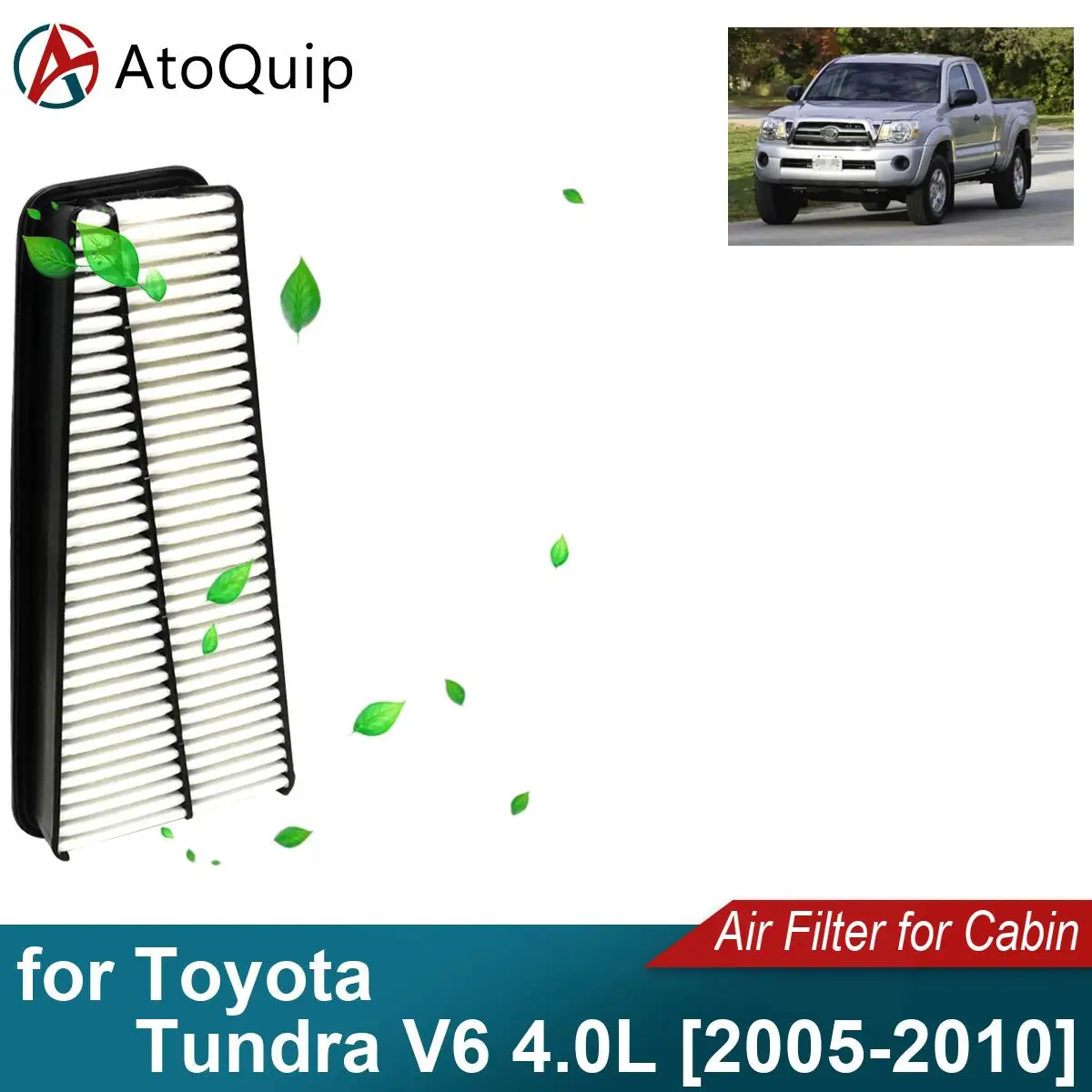 

Автомобильный воздушный фильтр CA9683, подходит для Toyota Tundra V6 4.0L 2005-2010 17801-0P010 17801-31090