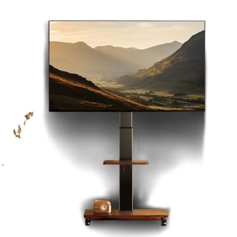Simple 85 Inch Tv Stand Design Movable Nordic 75Inch Support Monitor Stand Living Room Modern Fernseher Schrank Furniture