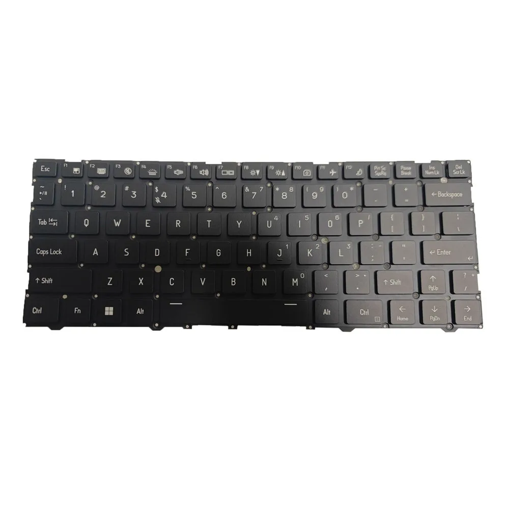 Laptop NO Backlit Keyboard For CVM23F23US9430 6-80-L2410-01B-1 WIN11 English US Black No Frame New