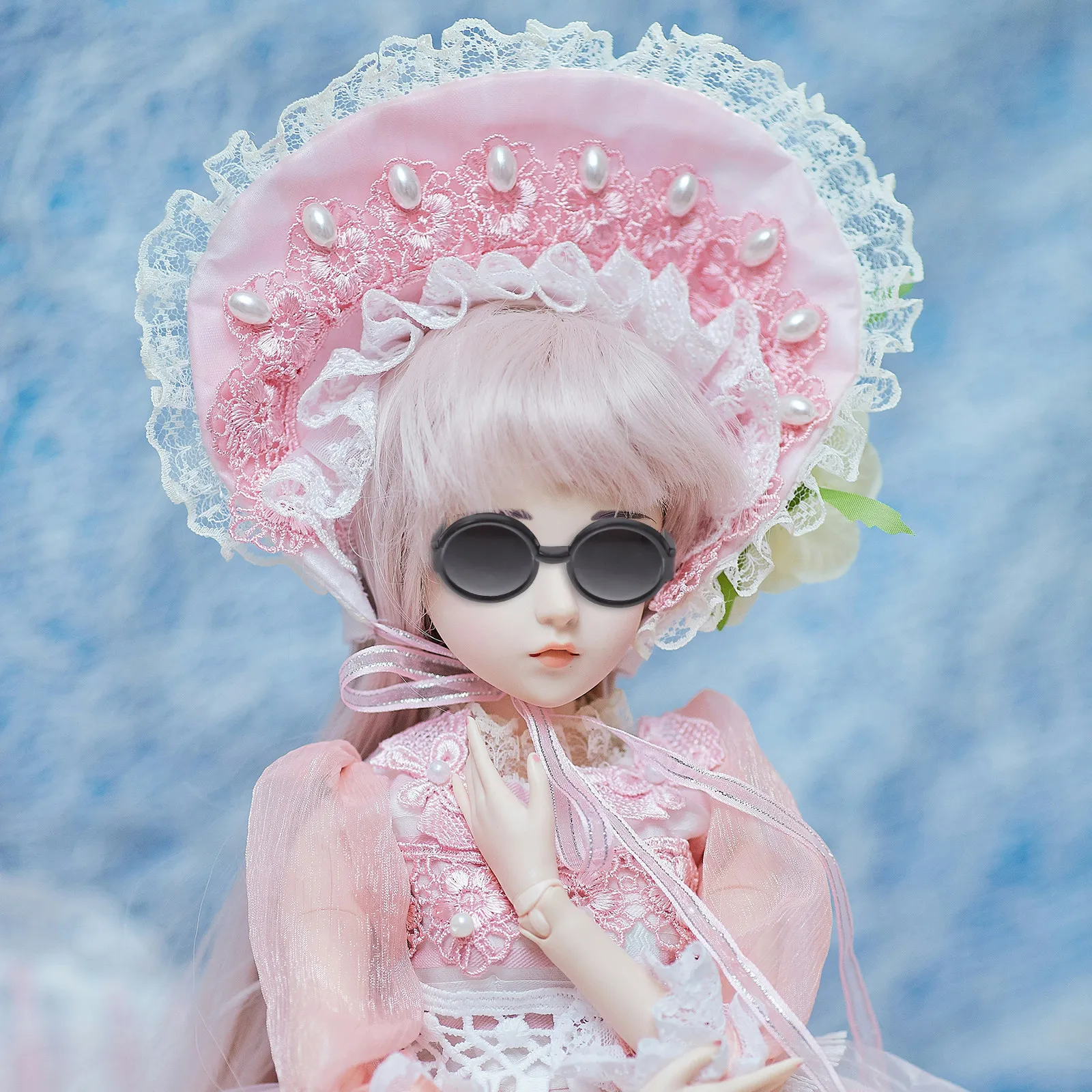 40 Pcs Kid Accessory Glasses Mini for Dollhouse Eyeglasses Fir Miniature Craft