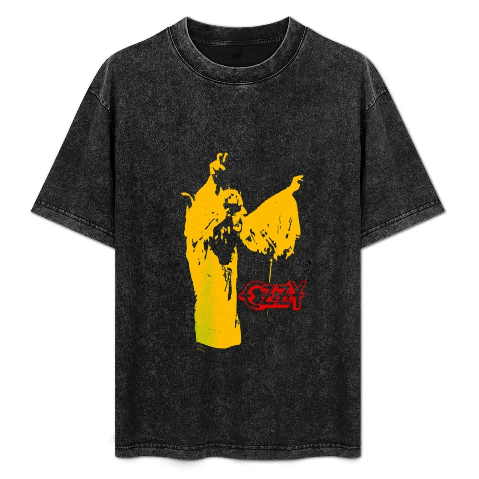 

Ozzy Rules Heavy Metal Double Sided Winterland Concert T-Shirt Performance Workout Short Sleeve Tee