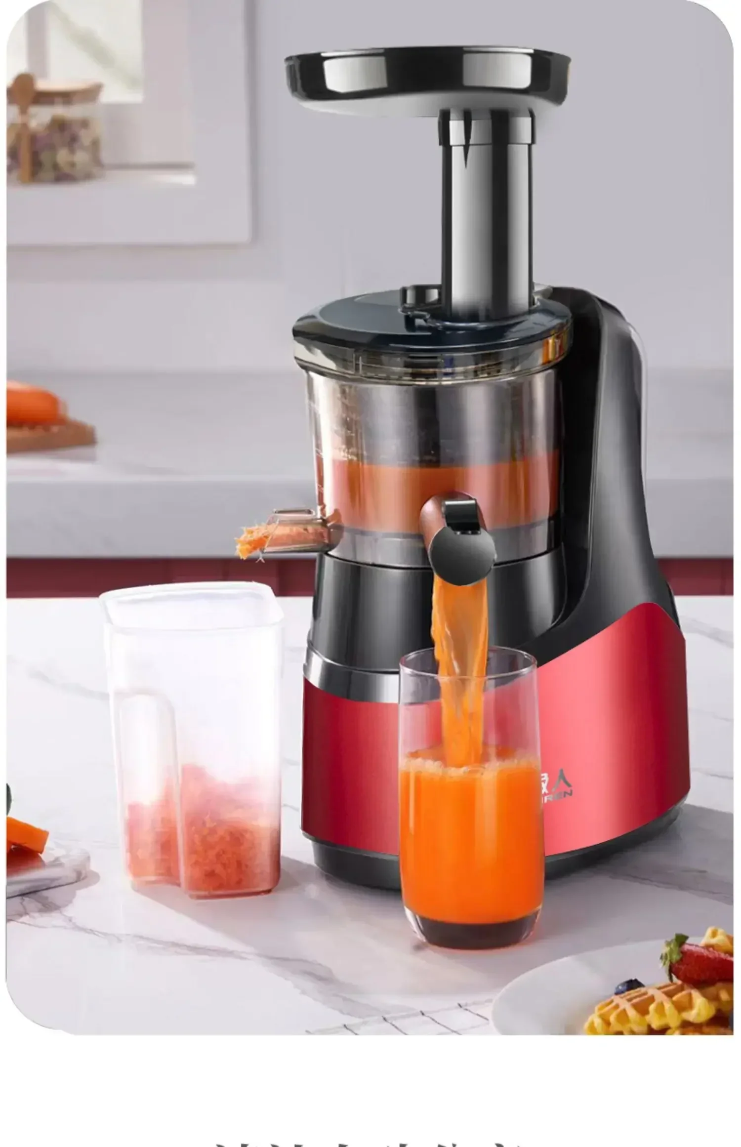 Macchina per spremere, separazione dei residui di succo, frutta domestica, piccola macchina per succhi originale multifunzionale commerciale,