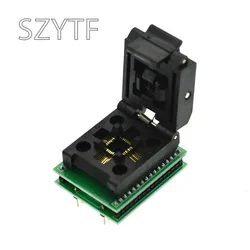 TQFP32 QFP32 TO DIP32 IC Programmer Adapter Chip Test Socket Burning Seat Integrated Circuits