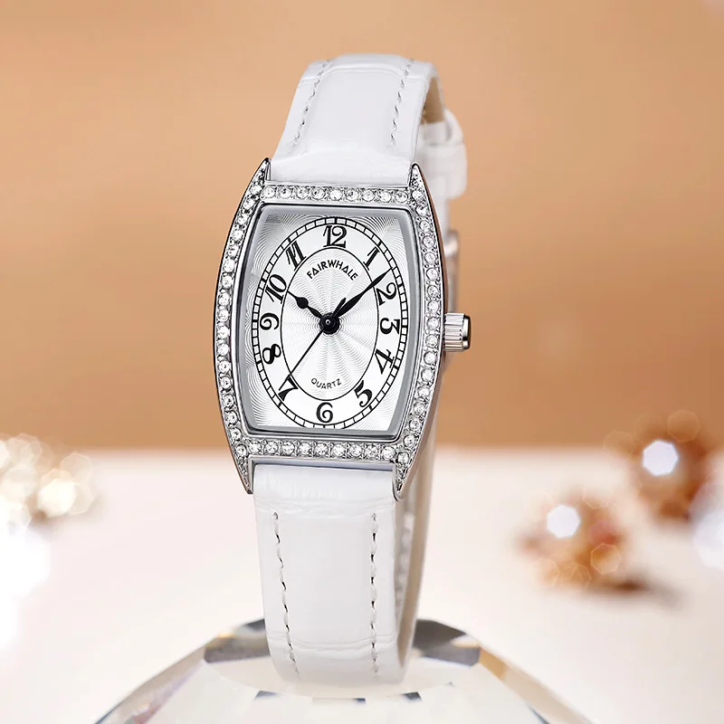 

Mark Fairwhale Elegant Diamond Ladies Dress Watch - Fashion Quartz Waterproof Women's Timepiece