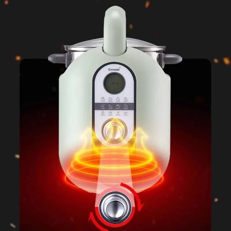 2.5L Automatic Stir Fry Machine, Intelligent Cooking Pots, Household Multifunctional Cooking Machine Robot, Lazy Automatic Woks