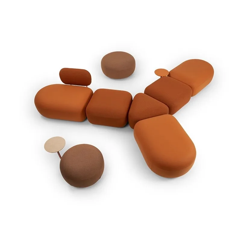 Sofa Office Reception Sofa Kindergarten Library Rest Waiting Area Special-shaped Sofa