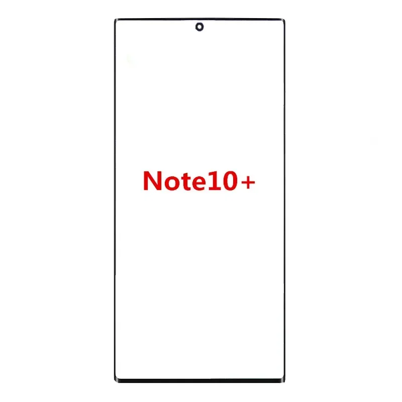 Note20 Outer Screen For Samsung Galaxy Note 8 9 10 Plus 20 Ultra Front Touch Panel LCD Display Glass Repair Replace Parts