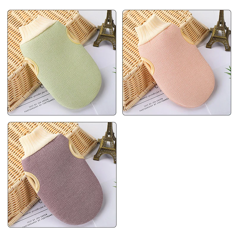 1pc Bath For Peeling Spa Exfoliating Shower Brush Body Cleaning Scrub Mitt Rub Dead Skin Gloves Shower Towel Foam Body Massage