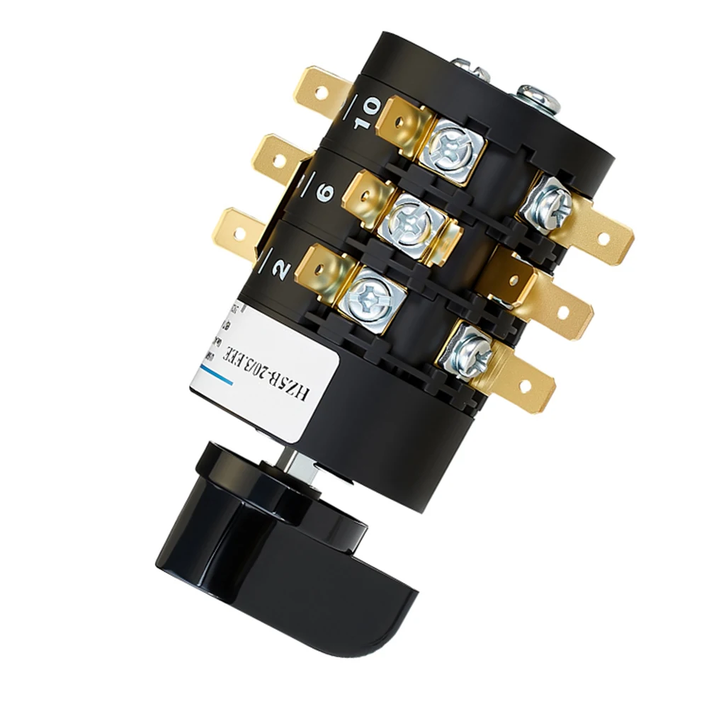 HZ5B 20/3 5-Position Changeover Switch for Reversing Motors Controlling Machinery and Industrial Process Automation