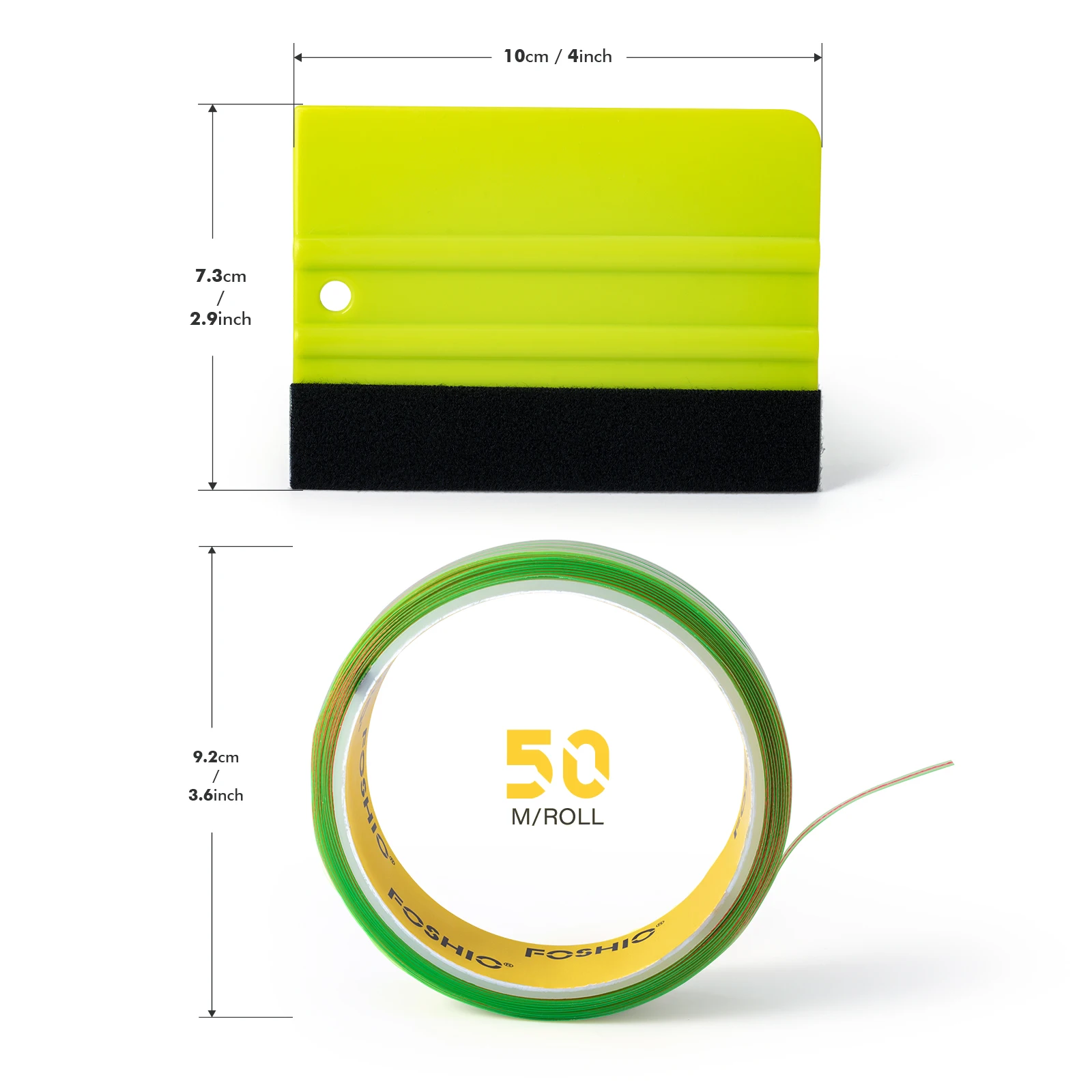 EHDIS 50-Meter-Sicherheits-Schneidband zum Verpacken von Auto-Werkzeugen, Grafik-Tönung, Vinylfolie, Basteln, Styling, messerlos, präziser Schnitt, Designlinie – Detail 17
