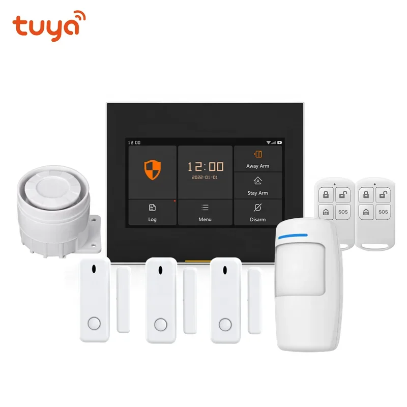 

Smart Life Home Alarm Tuya WiFi GSM Anti Theft Burglar Wireless Security Alarm System for Homes and Business