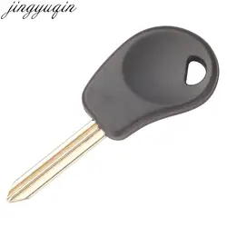 Jingyuqin 0 Button Remote Car Key Case Shell Without Chip For Citroen Elysee Picasso ZX with Transponder Holder Uncut Blade