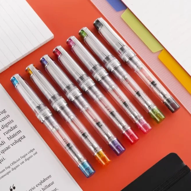 

Перьевая ручка Pilot FPRN-350R Prera с конвертером чернил, прозрачный корпус, наконечник F/M, идеальный подарок, принадлежности для письма с каллиграфией, подарок