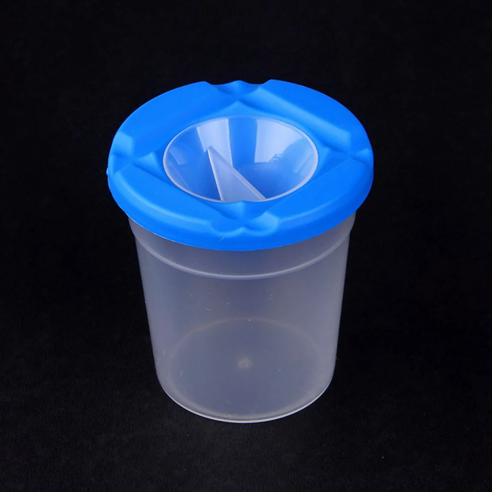 

19 Pcs 's Graffiti Brush Set Leakage-proof Cups Watercolor Paint Kit Color-coded Lids Spill-proof Wash Pen Holder