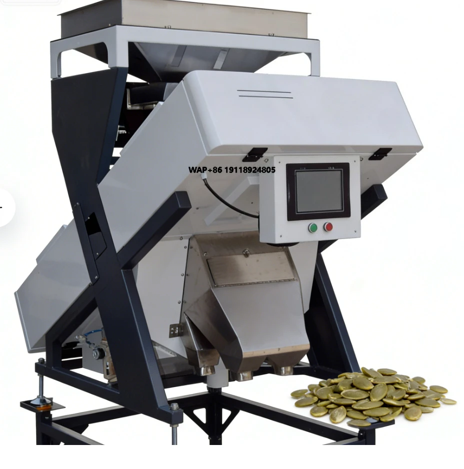 CCD Pumpkin Seed Color Sorter Machine Artificial Intelligence Pumpkin Seed Color Sorting Machine
