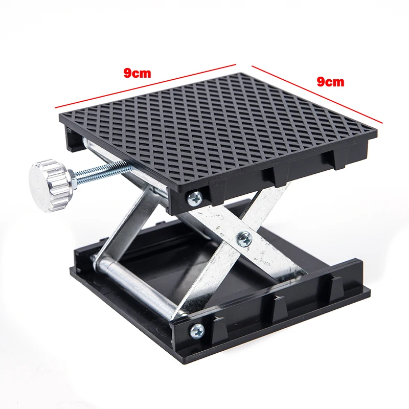 ●Aluminum Router Lift Table Woodworking Engraving Spirit Level  lifting platform Stand Tool For Physical Chemical Equipment