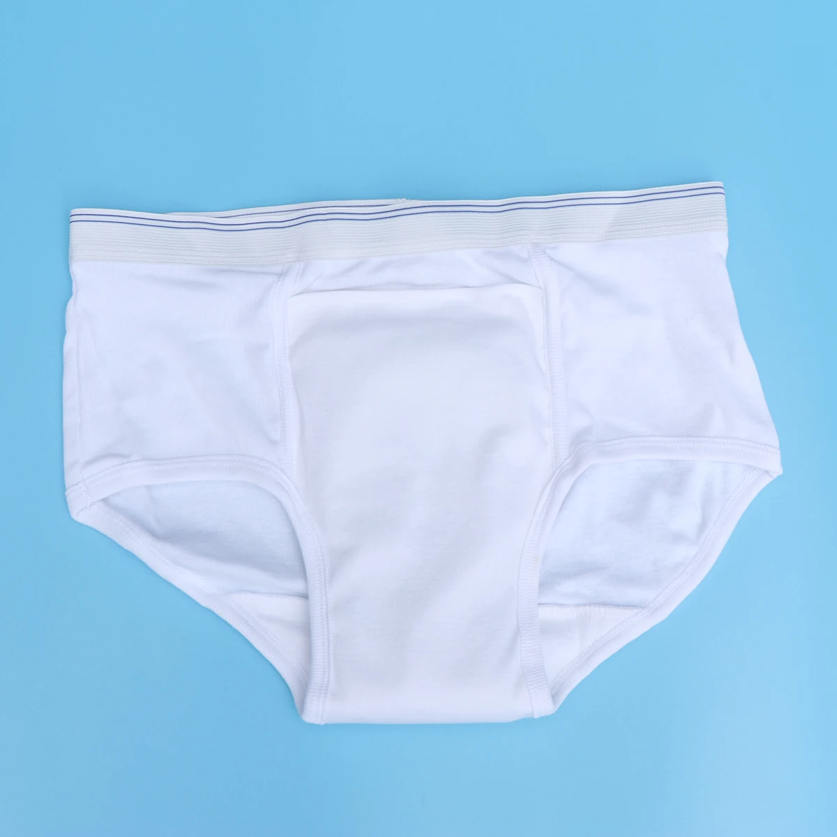 Adult Diaper Panties Reusable Mens Incontinence Cotton Urine Briefs Waterproof Front Absorbent Pad