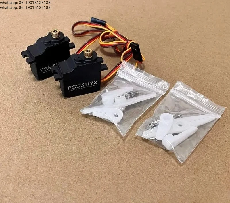 17g Digital Servo Metal Gear Servos  FSS31172 Servo CW (S) CCW (R) for RC Plane Model Airplane Aircraft Spare Part