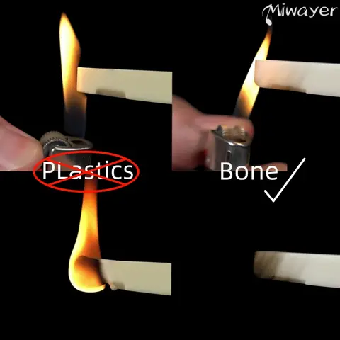 Gitarrstall 1 par 6/12-strängad akustisk, klassisk, YMH äkta bengitarrsadel, oblekt och vit, tillverkad av nötben 10 best sales akustisk gitarrsadel - №2