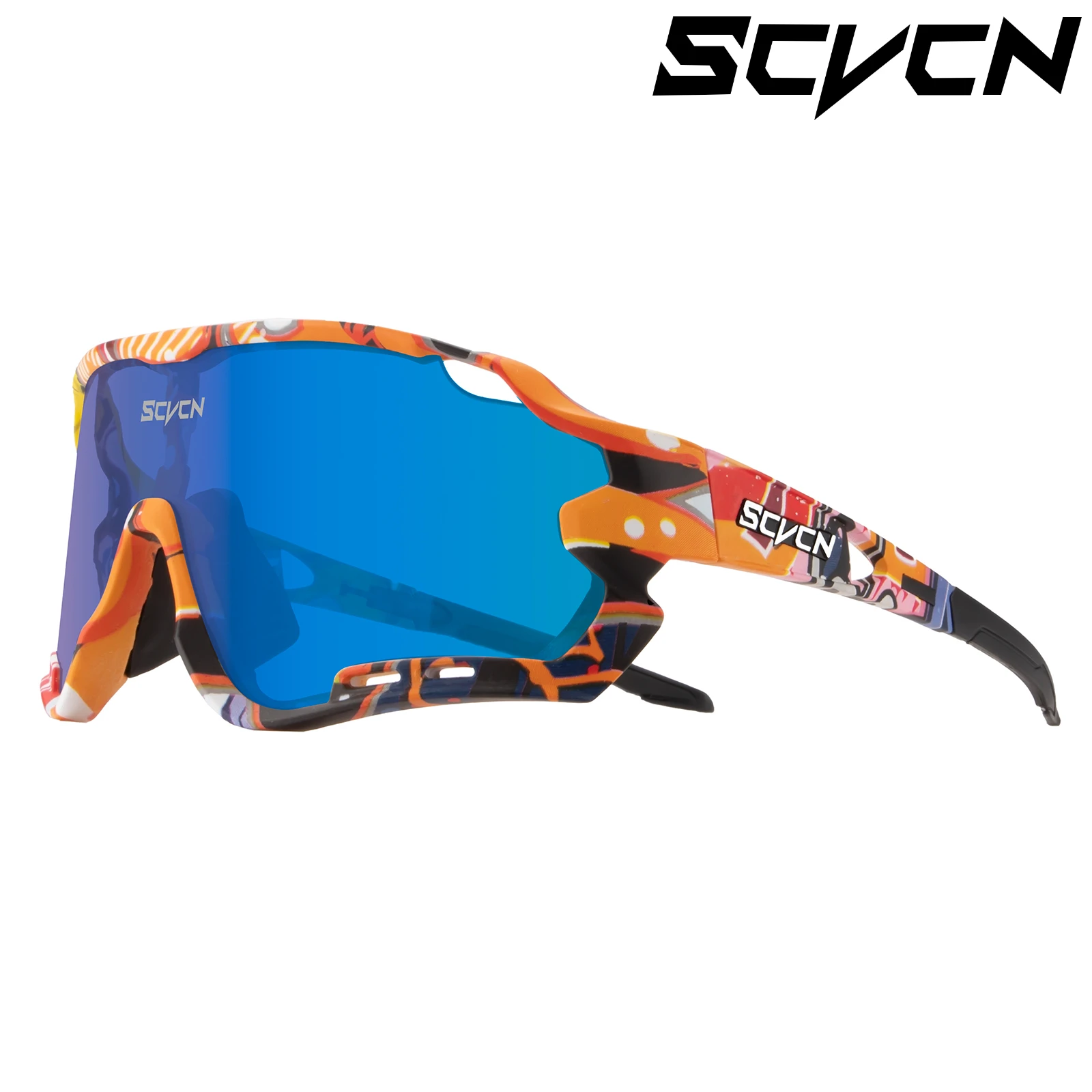 SCVCN Cycling Sunglasses Women Road Cycling Glasses Men Outdoor Bicycle Eyewear MTB Bike Eyewear UV400 Sports Climbing Goggles