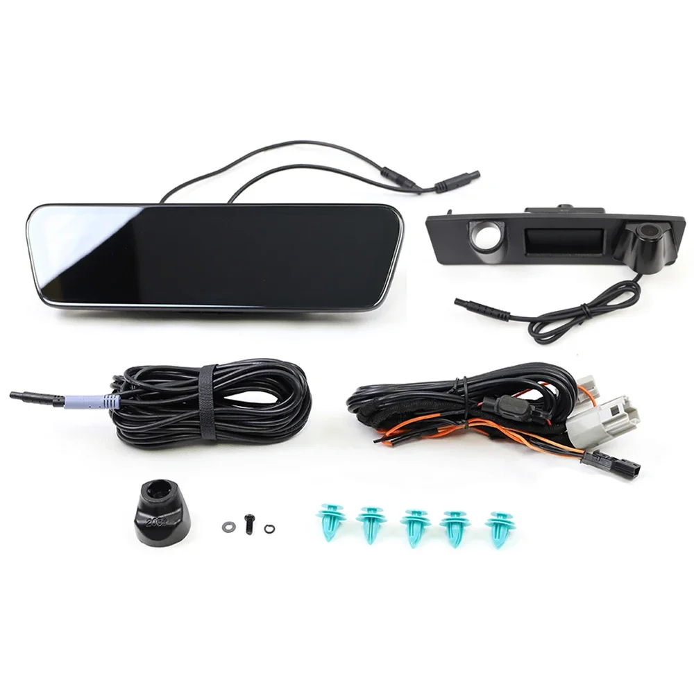 2.0 Car Streaming Media Electronic Rearview Mirror Rear Camera Recorders For Tesla Model 3 Model Y memory function Accessories