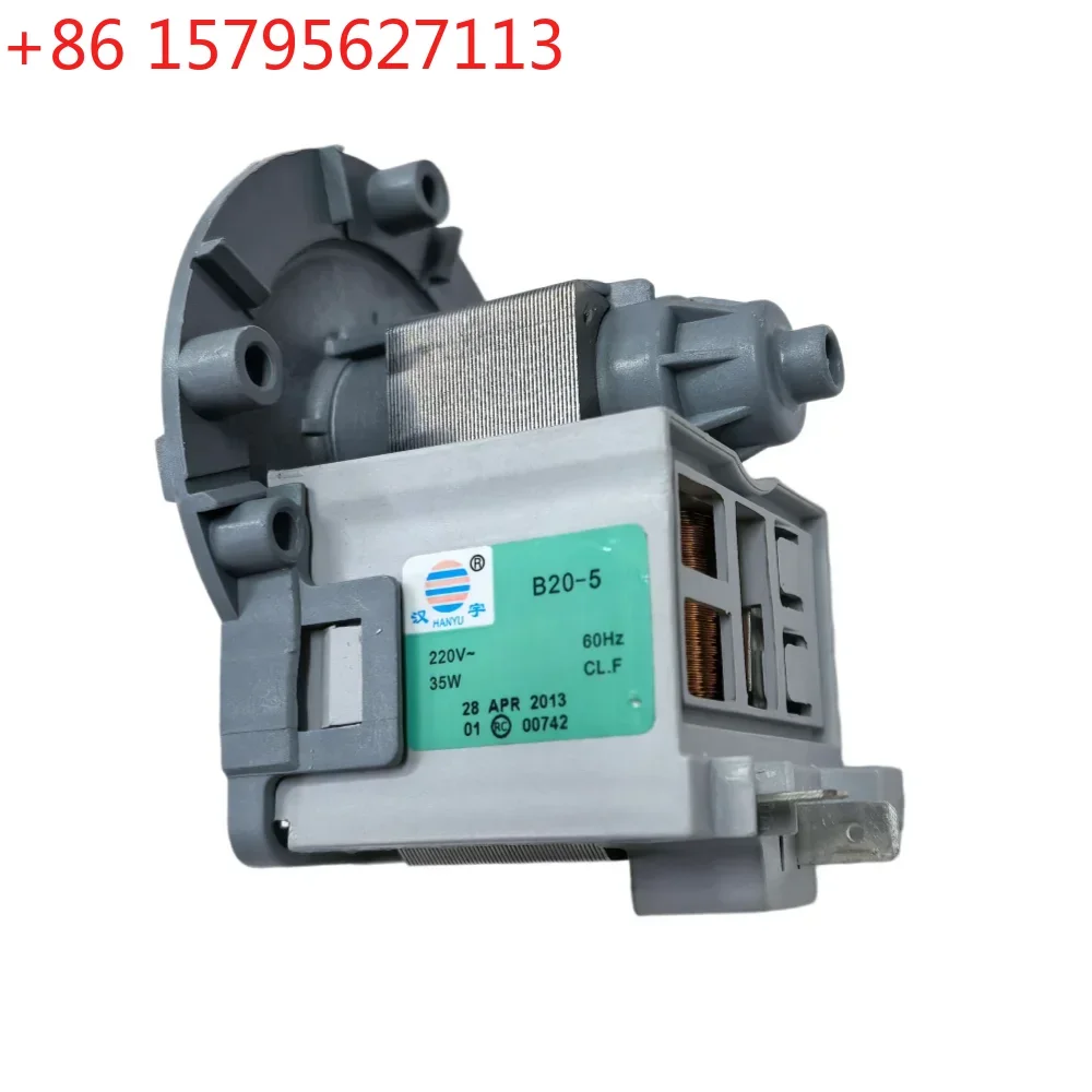 New For Samsung Washing Machine B20-5 DC31-00030B Drain Pump Motor 220V 60Hz 35W Washer Drainage Parts