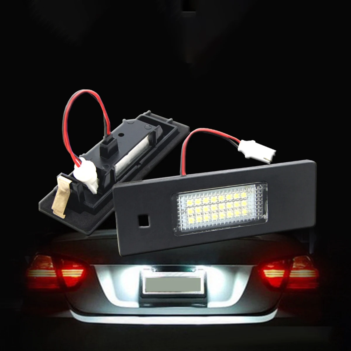 For - 1 6 Z Series E81 E87 E63 E64 Z4 Mini LED No Error Licence Number Plate Light 63267165735 63267193294