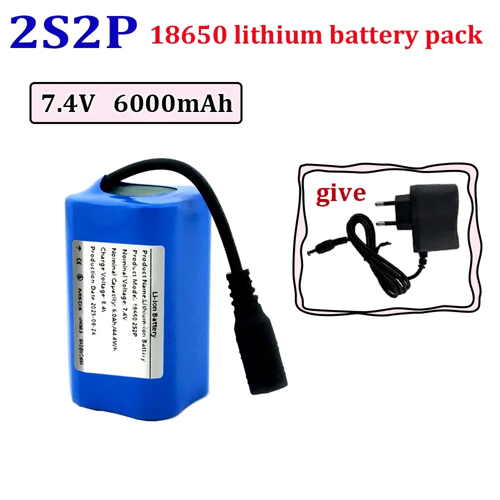 Li-ion Battery Original 2S2P 7.4V 6000MAH battery pack for T188 2011-5 T888 V007 H18 C18 COLLECTION TO CONTROL BATTERY FRANCE RC