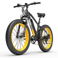 LANKELEISI 1000W Electric Bicycle 26 Inch 48V Fat Tire Bicycle Fat Beach POWER ELECTR BIKE 15AH Mountain Ebike XC4000