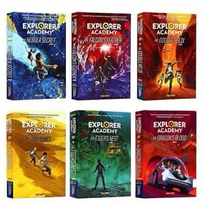 Explorer Academy, A 6-volume Science Fiction Novel in Full Color, Increases Children's Ability To Explore