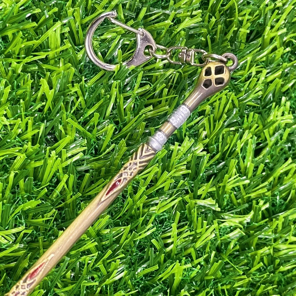 8.6inch God of War Spear Katana Anime Ninja Knife Real Size Japanese Spear Cleanrot Poseidon Metal Sword Samurai Sabre Toy Gift