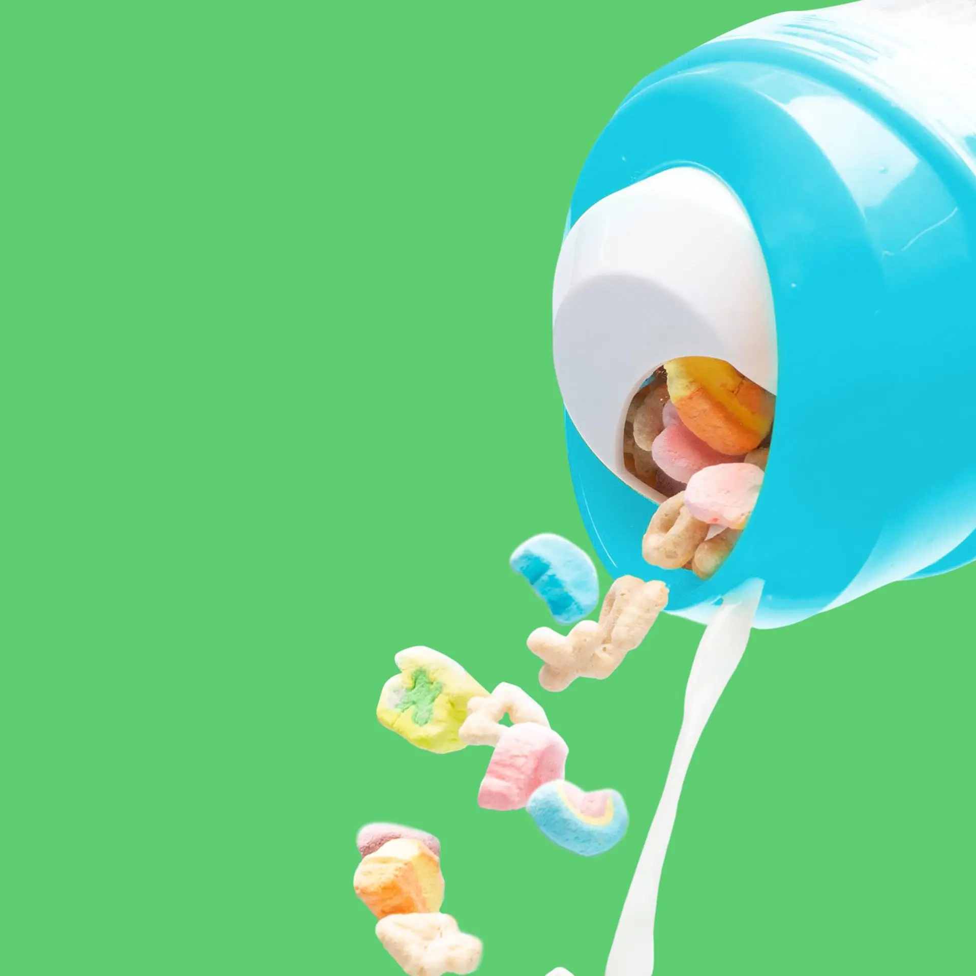 كوب إفطار محمول 2 في 1 للحليب والحبوب كوب منفصل جاف ورطب على الذهاب حاوية حليب الشوفان البلاستيكية للاستخدام اليومي #3