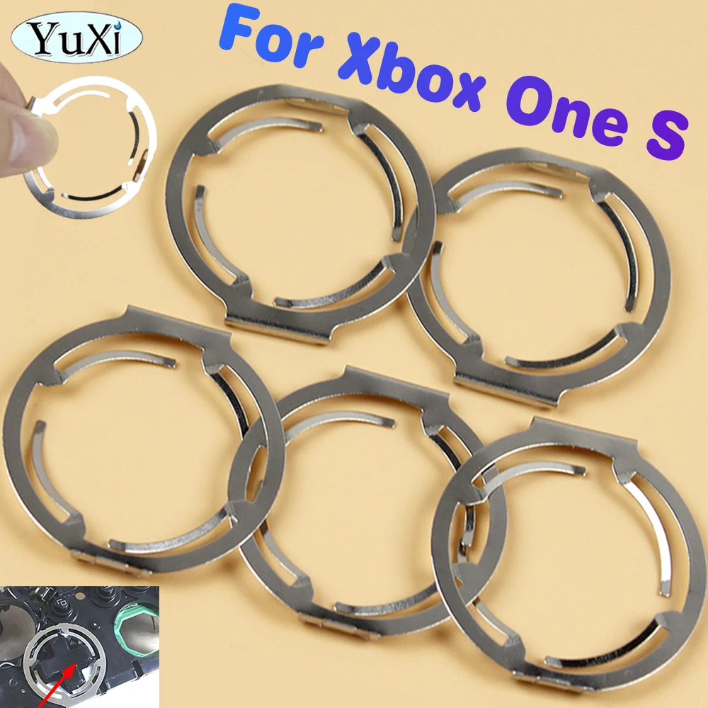 1Pc For Xbox One S Slim D-pad Button Holder Ring Directional Key Bracket Gamepad Controller Middle Frame Metal Dpad Ring Repair