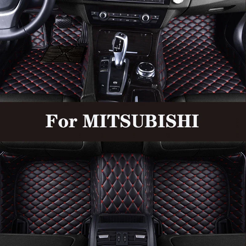 

Full Surround Custom Leather Car Floor Mat For MITSUBISHI Shogun Sport Triton Colt CZC L200 Galant 380 ATTRAGE Mirage Auto Parts