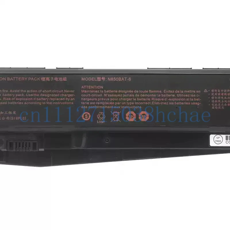 For Mechanic T58-T1 T2s D1 D3 G1 T5C N850BAT-6 Laptop Battery