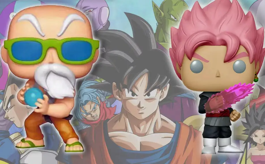 Funko POP Dragon Ball Death Yamcha PORUNGA SUPER SAIYAN GOKU Gold FRIEZA GREAT VEGETA acción juguete para regalo coleccionable