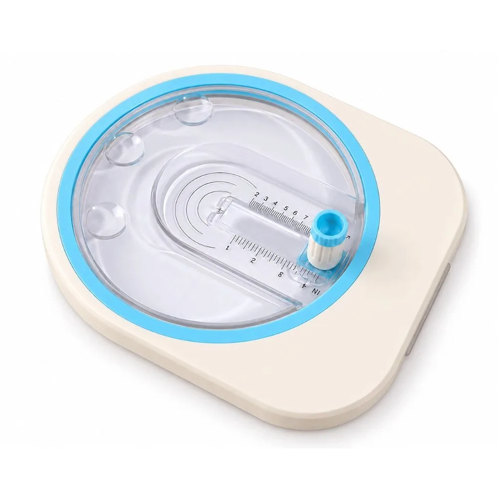360° Rotating Circular Paper Cutter Adjustable Multiple Sizes Disc Circle Cutter Round Circular Cutting Template