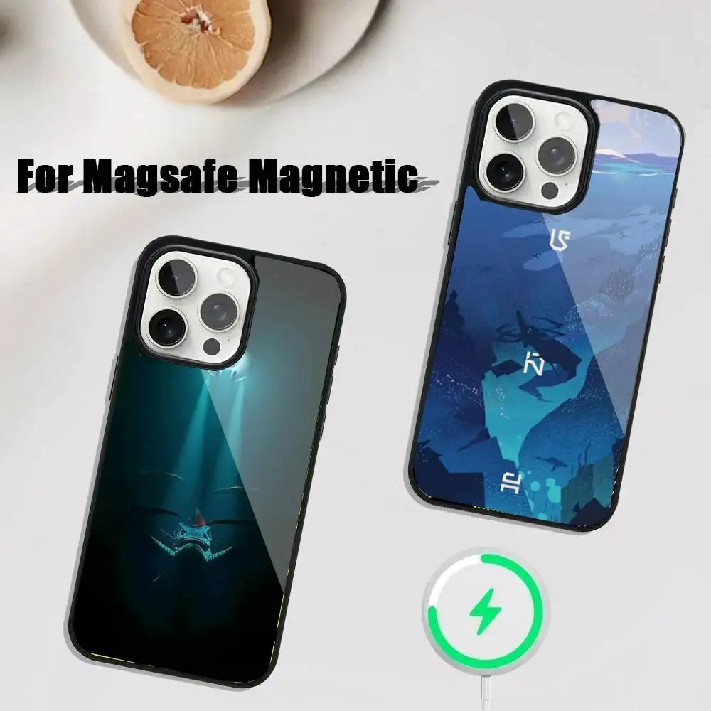 

B-Below Zero Subnauticas Phone Case For iPhone 17,16,15,14,13,12,11,Pro,Max,Plus,Mini,SE4,E Magnetic Magsafe Wireless Charging