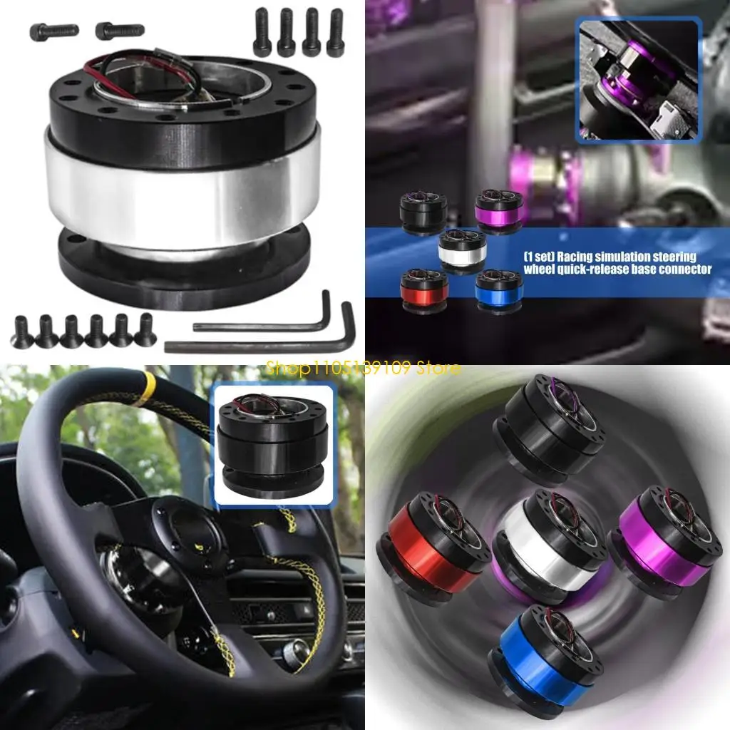 

P5ED Tall Execution Aluminum Mixture Hurrying Steering Link Fast Release Base Link For Strengthened Driving Control
