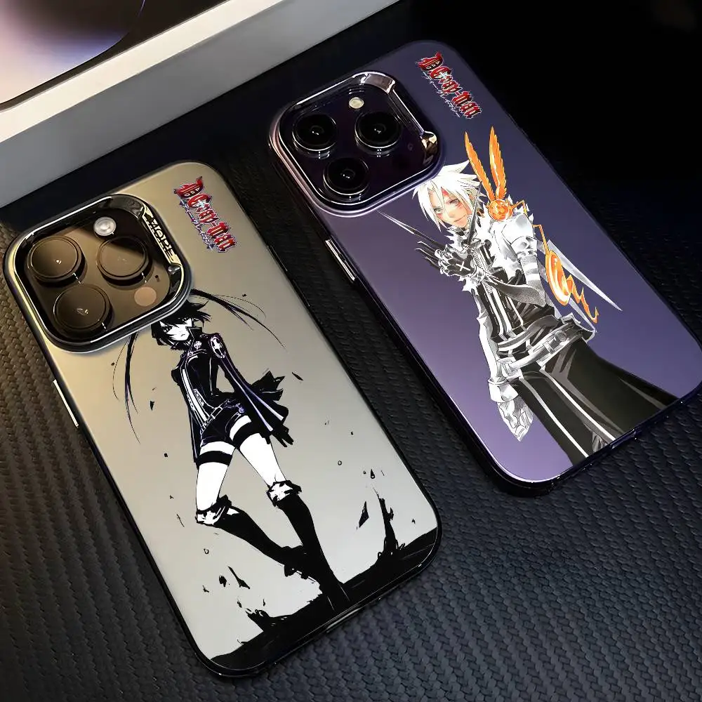 D G-Gray ManS Cool Funda de teléfono para IPhone 17 16 15 14 13 12 11 Pro Max Air Multicolor mate láser metálico Aurora Funda